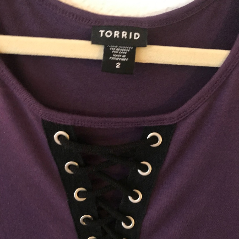 Purple Torrid Top- NWOT
